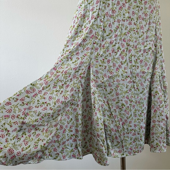 New NWOT J. Crew Silk Floral Ruffle Dress Sz 14 - Picture 11 of 14